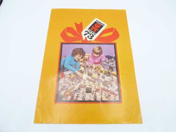 Timpo Toys Rare original catalogue from 1973 (no copy etc.)