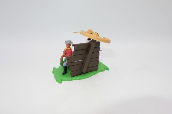 Timpo Toys Wagon robbery diorama - great item