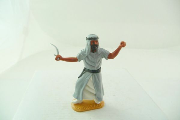 Timpo Toys Arab standing with sabre, grey
