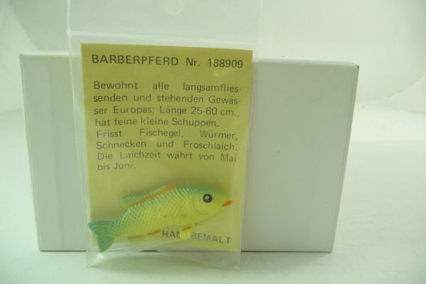 Elastolin soft plastic Fish "Barberpferd", No. 188909 - orig. packaging
