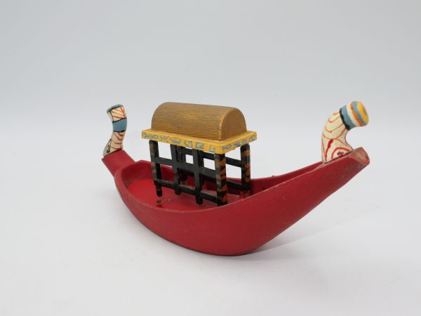 Atlantic 1:72 Ägyptisches Boot (rot) "Boat on the Nile" - bemalt, siehe Fotos