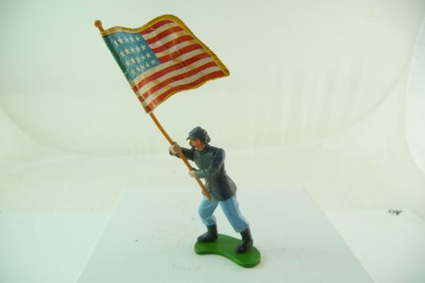 Britains Swoppets Union Army soldier, standard bearer