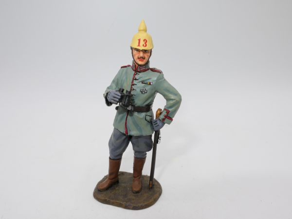 King & Country 1. WK Serie 1914: Marching to Paris, Artillery Officer with Binos