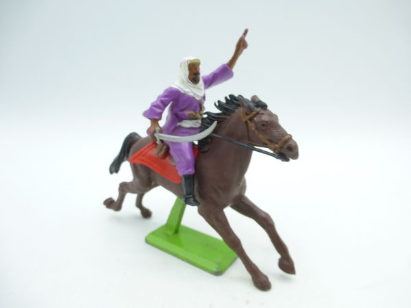 Britains Deetail Arab riding (purple), sabre sideways