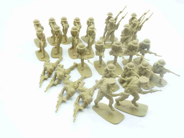 Airfix 1:32 British Eighth Army - complete, figures very good condition
