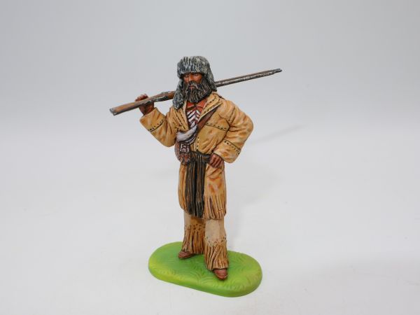 Trapper, rifle shouldered - great modification to 7 cm Wild West series