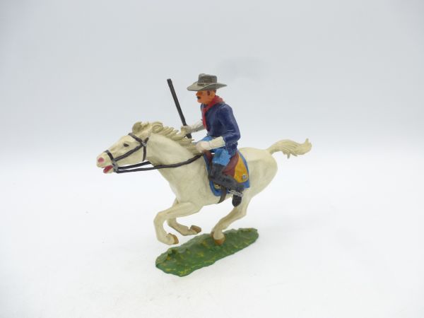 US cavalryman on horseback with gun - great modification