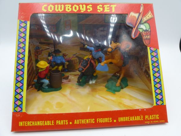 Cowboy set - brand new, in rare blister box