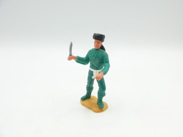 Timpo Toys Trapper standing with knife - great combination
