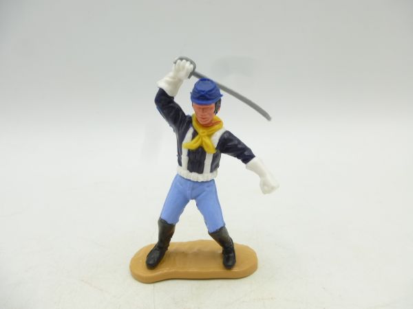 Timpo Toys Union Army Soldier 4th version standing, lunging sabre