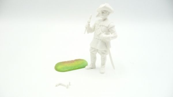 Elastolin 7 cm (blank) Commander Tilly