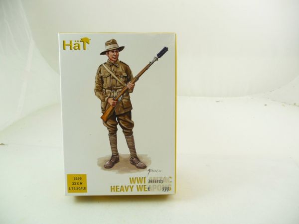 HäT 1:72 WW I Anzac Heavy Weapons, No. 8190 - orig. packaging, box sealed