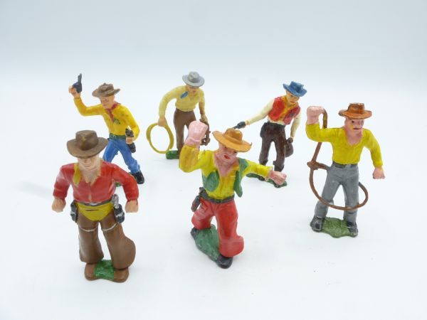 Heimo Rare Cowboys (6 figures) - early figures