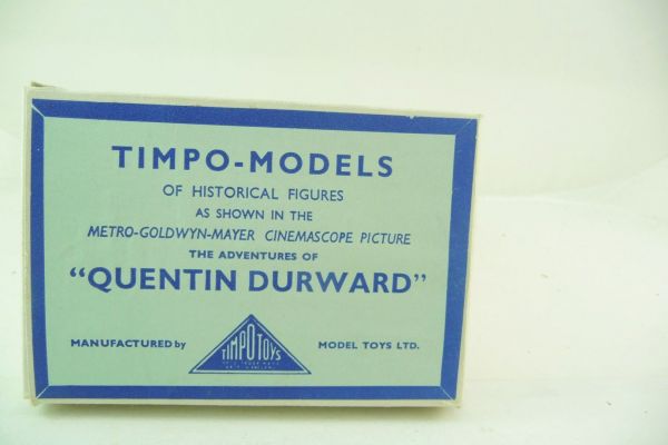 Timpo Toys Metallritter / Quentin Durward - seltene OVP, Top-Zustand, s. Fotos