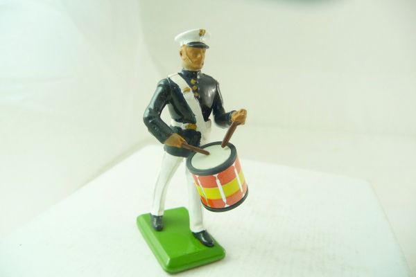 Britains US Marine Corps, drummer marching - brand new