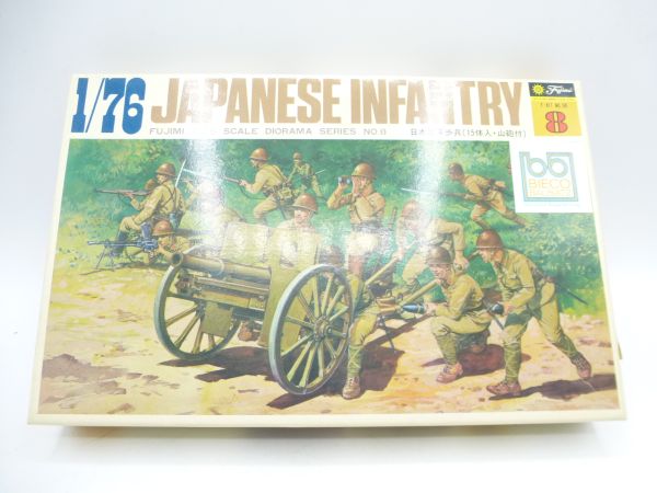 Fujimi 1:76 Japan Infantry, Nr. 8 - OVP, am Guss