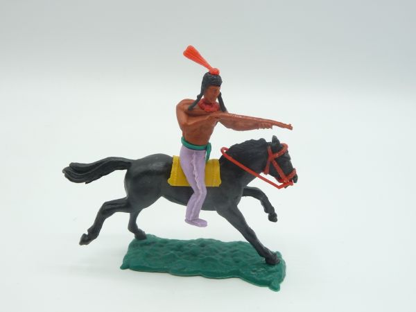 Timpo Toys Indian 2nd version riding with rifle