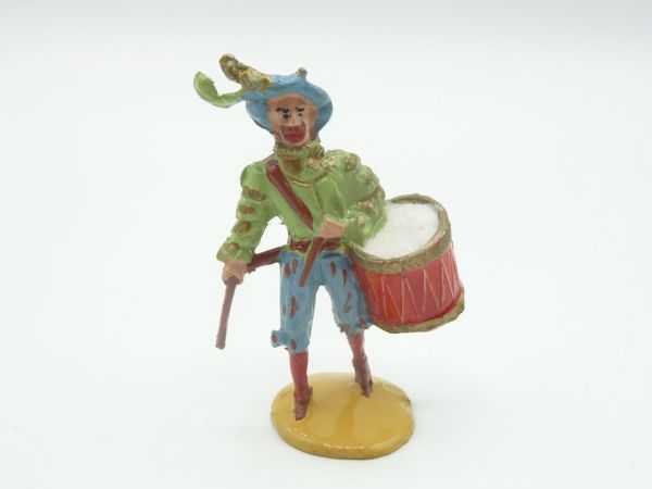 Merten 4 cm Landsknecht with drumstick on the side - great painting