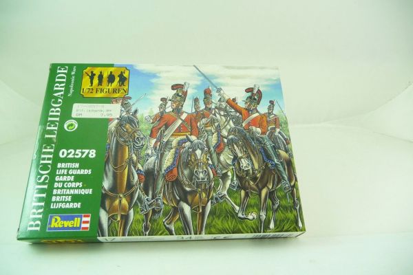 Revell 1:72 British Life Guards, No. 2578 - orig. packaging, on cast