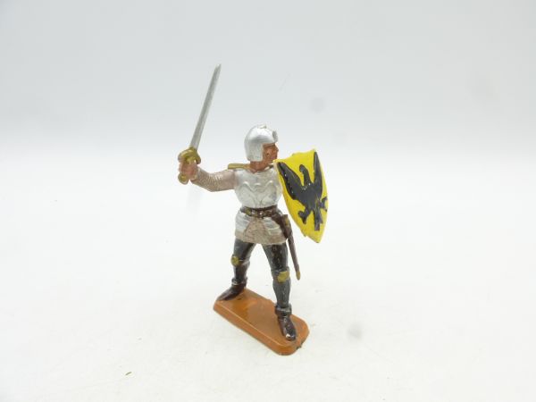 Starlux Ritter mit Schwert + Schild - frühe Figur