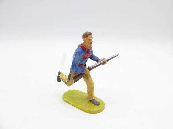 Elastolin 7 cm Cowboy running with rifle, No. 6976, painting 2