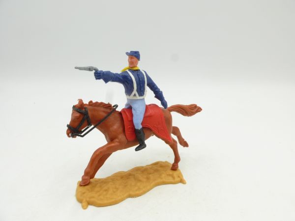 Timpo Toys Northerner 2nd version riding, officer firing pistol
