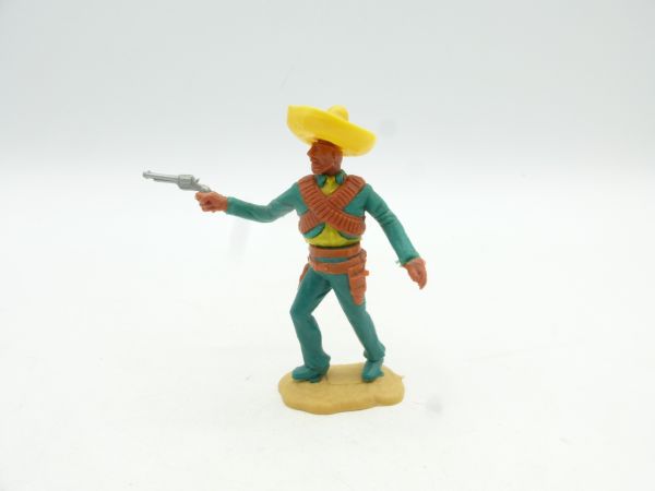 Timpo Toys Mexikanervariante, grün/gelb mit seltenem Unterteil