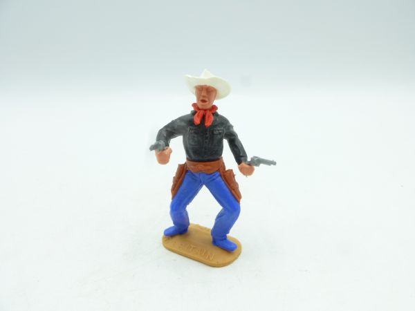 Timpo Toys Cowboy stehend, mit 2 Pistolen
