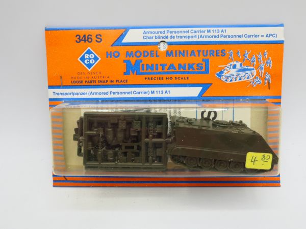 Roco Minitanks Armoured Personnel Carrier M 113A1, No. 346S - orig. packaging
