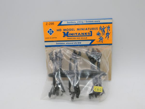 Roco Minitanks Soldiers sitting, No. Z 298 - orig. packaging