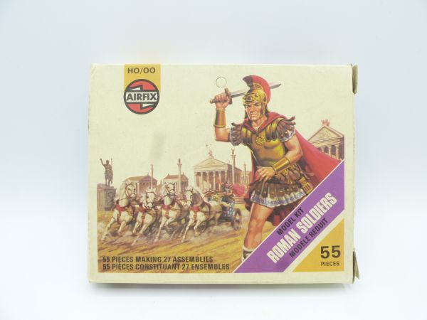 Airfix 1:72 Roman Soldiers, No. 01730-7 - orig. packaging, parts loose, complete