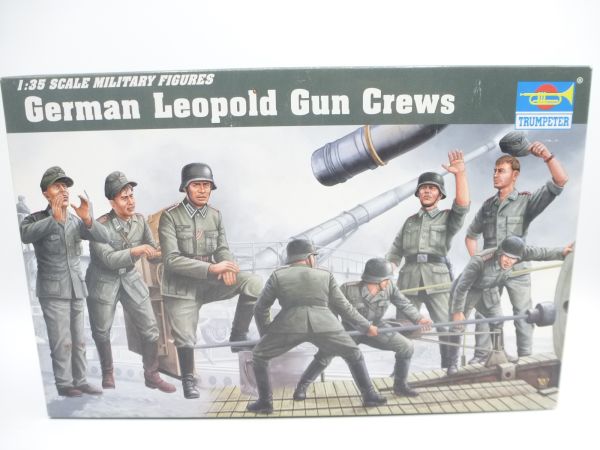 Trumpeter 1:35 280 mm K5(E) "Leopold" German Railroad Crew, No. 406