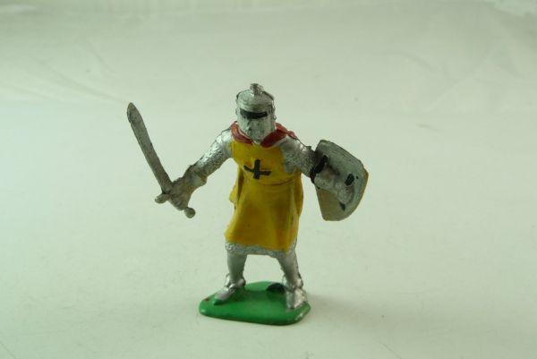 Heimo Ritter stehend mit Schwert und Schild (Weichplastik)