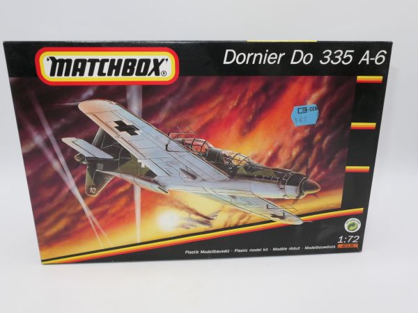 Matchbox Dornier Do 335 A-6, No. 40135 - orig. packaging, on cast