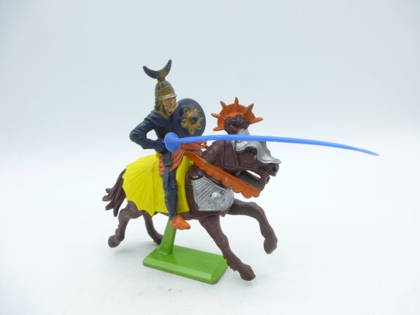 Britains Deetail Saracen riding with lance (blue)
