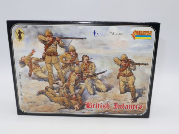 Strelets*R 1:72 British Infantry, No. 0038 - orig. packaging, on cast