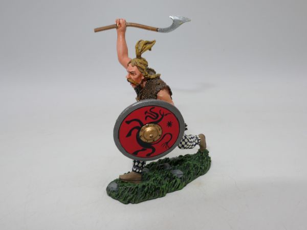 King & Country Barbarians: Barbar attacking with axe, BAR 002