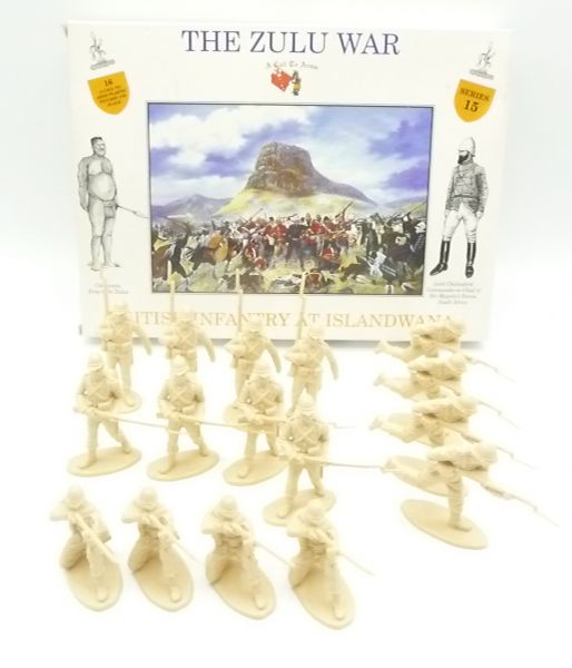 A Call to Arms 1:32 Zulu War: British Infantry at Isandlwana Series 15 (16 figures) - orig. packaging