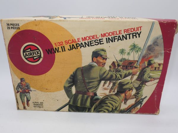 Airfix 1:32 Jap. Infantry, No. 51455-4 - orig. packaging, rare box