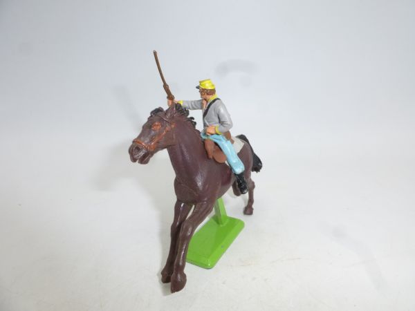 Britains Deetail Southerner riding, rifle sideways