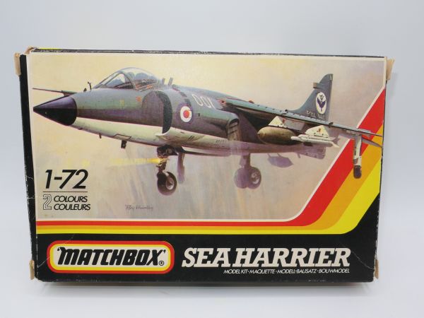 Matchbox FRS 51 Sea Harrier, No. PK 37 - orig. packaging, on cast