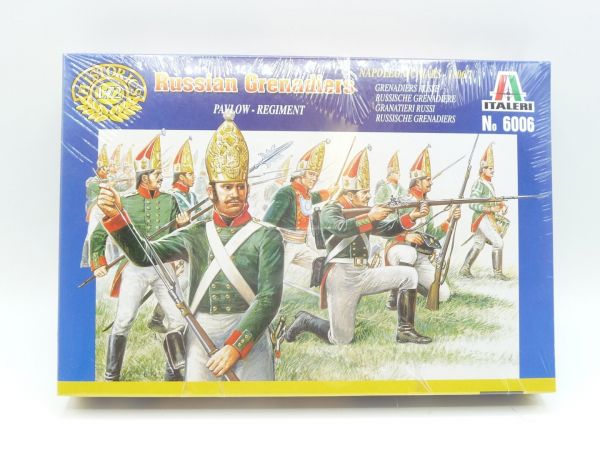 Italeri 1:72 Russian Grenadiers Pavlow Regiment, No. 6006 - orig. packaging, shrink-wrapped