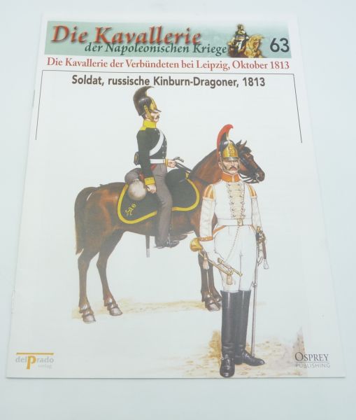 del Prado Booklet No. 63 Soldier, Russian Kinburn-Dragonese 1813