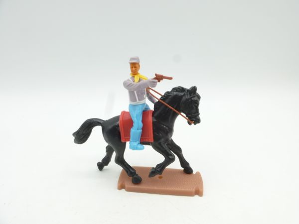 Plasty Southerner riding with pistol