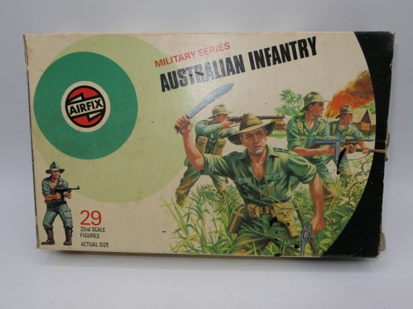 Airfix 1:32 Australian Infantry, No. 51458-3 - orig. packaging, complete