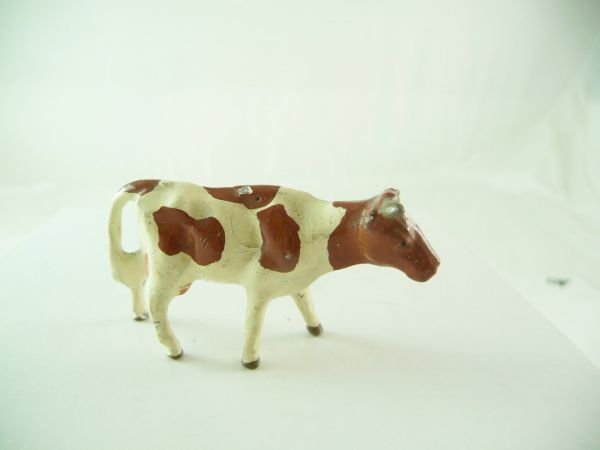 Merten Metall Cow standing, white/brown (suitable for 4 cm figure series)