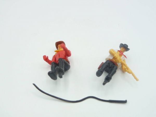 Plasty Crew for carriage (2 figures + whip)