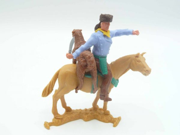 Timpo Toys Toller Trapper reitend mit Beute