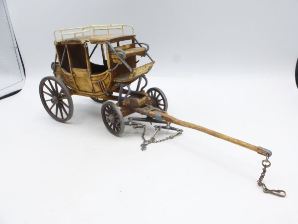 Elastolin 7 cm Chassis of the ambush stagecoach - with small faults, see photos