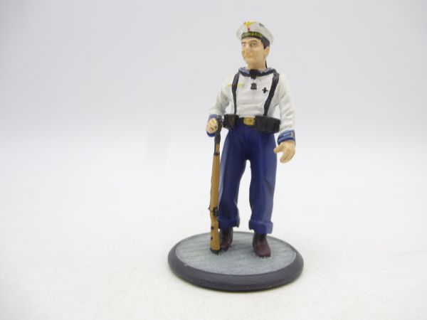 Sailor with rifle (metal WK figure, approx. 5/6 cm series)